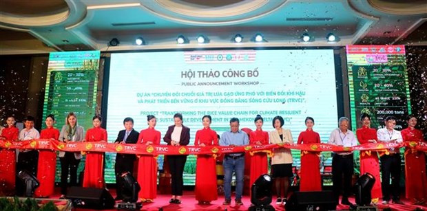 TRVC项目预计从2024年夏秋水稻季节期间开始部署。