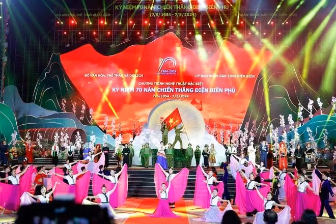 纪念奠边府大捷70周年的活动。