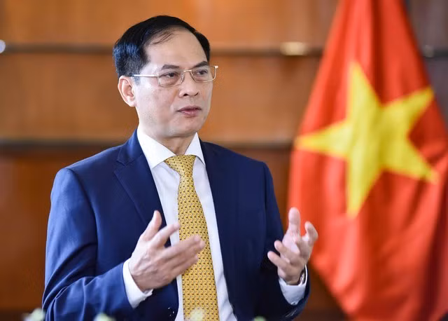 越南外交部长裴青山。