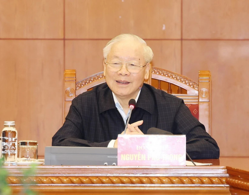 越共中央总书记阮富仲。