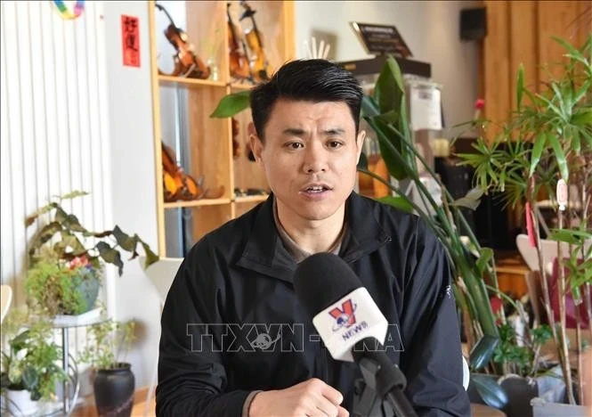 中国中央广播电视总台越南语部主任、越南问题研究员魏为。（图片来源：越通社） 