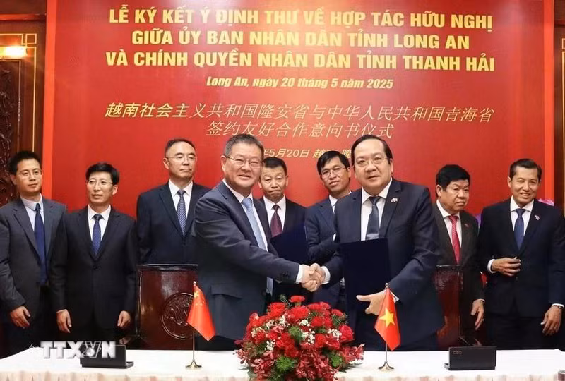 签约仪式。（图片来源：越通社）