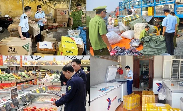 政府总理要求持续加强遏制、打击走私、商业欺诈和假冒伪劣商品。（图片来源：越通社）