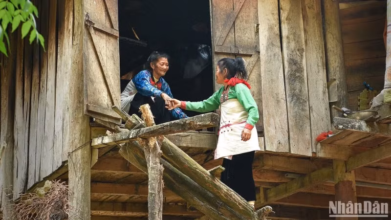 莽族人的传统服装。