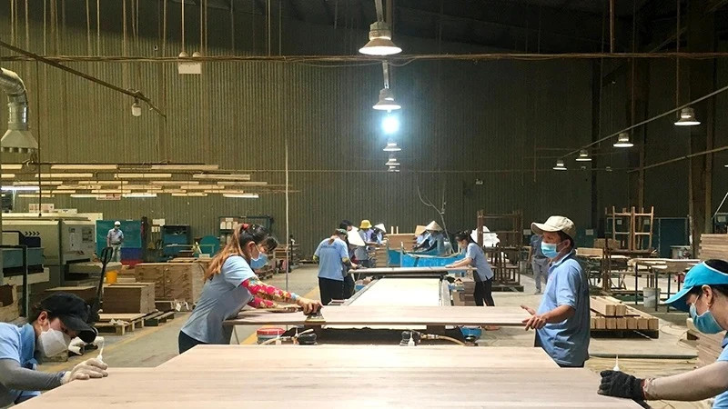 2025年，越南林业部门设定了林产品出口额达180亿美元的目标。（武皇 摄）