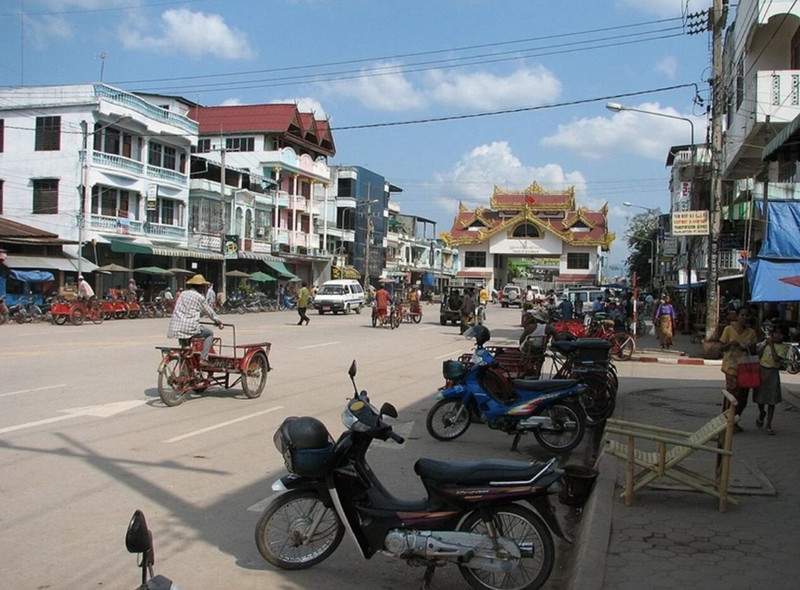 缅甸妙瓦底市。（图片来源：vietnamplus.vn）