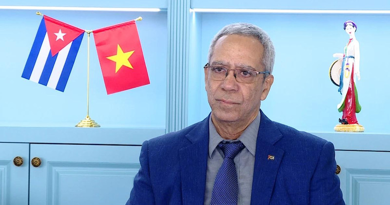 古巴商会主席安托尼·科罗纳。（图片来源：越通社）