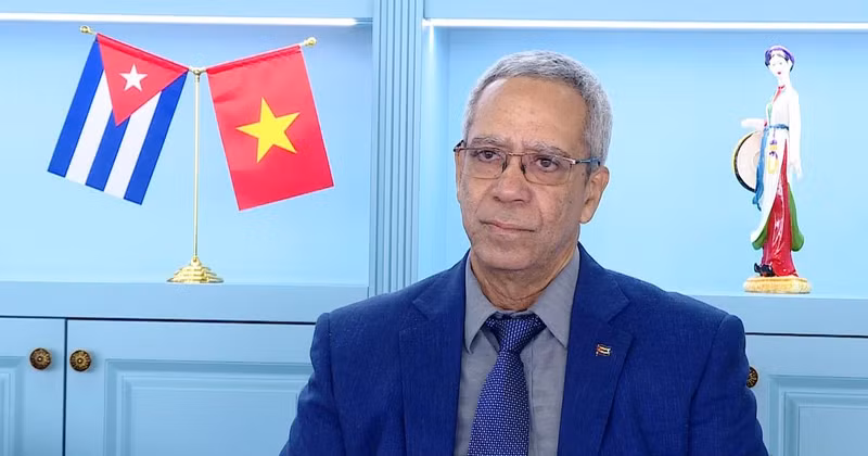 古巴商会主席安托尼·科罗纳。（图片来源：越通社）