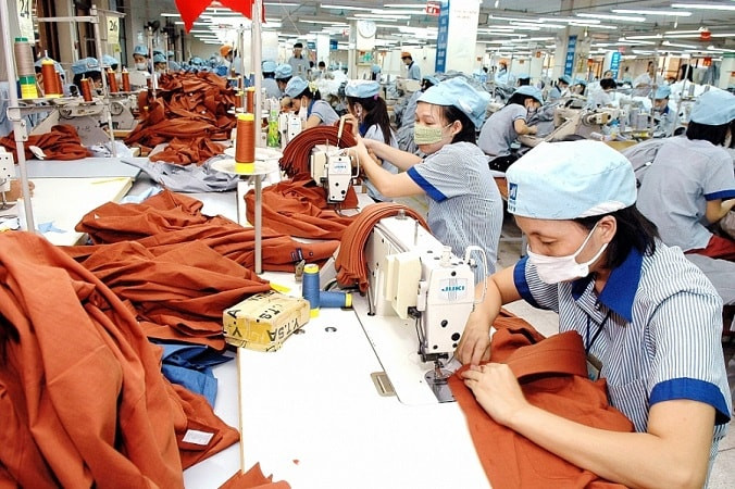 纺织品 - 越南出口到美国市场的主要商品之一。（图片来源：因特网）
