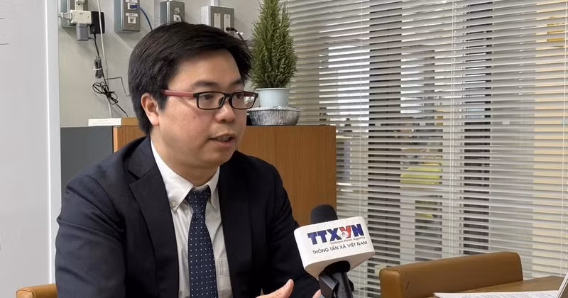 日本越南知识分子协会主席黎德英。（图片来源：越通社）