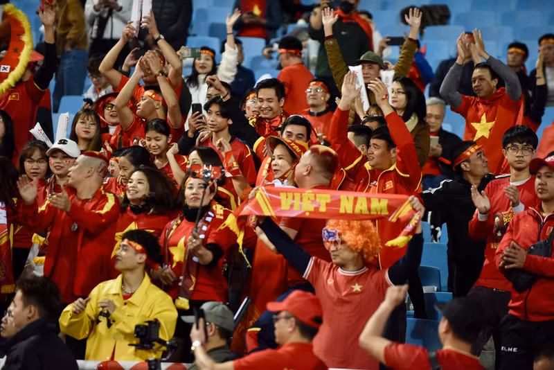 越南美廷国家体育场一角。（陈海 摄）