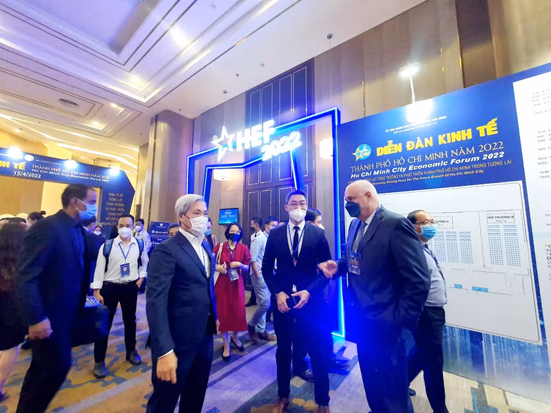 2022年胡志明市经济论坛。