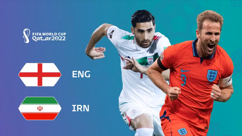 英格兰队与伊朗队的比赛于11月21日晚20时进行。