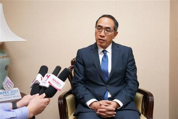 泰国外交部发言人、泰国驻越南前大使塔尼。
