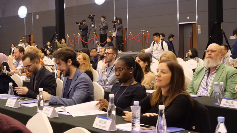 外国代表出席2024重庆国际旅行商大会。 外国代表出席2024重庆国际旅行商大会。