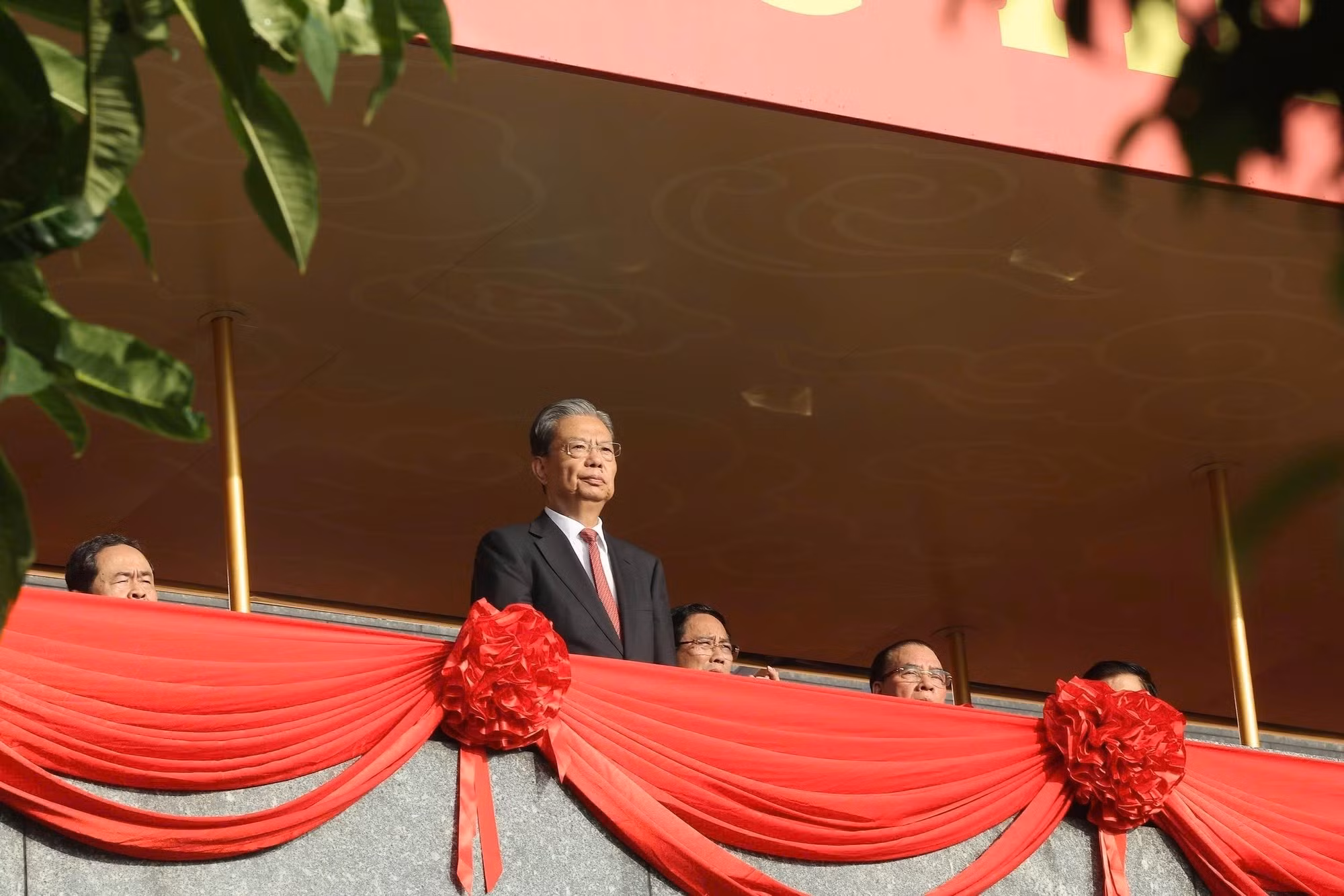 中共中央政治局常委、中国全国人大常委会委员长赵乐际出席活动。