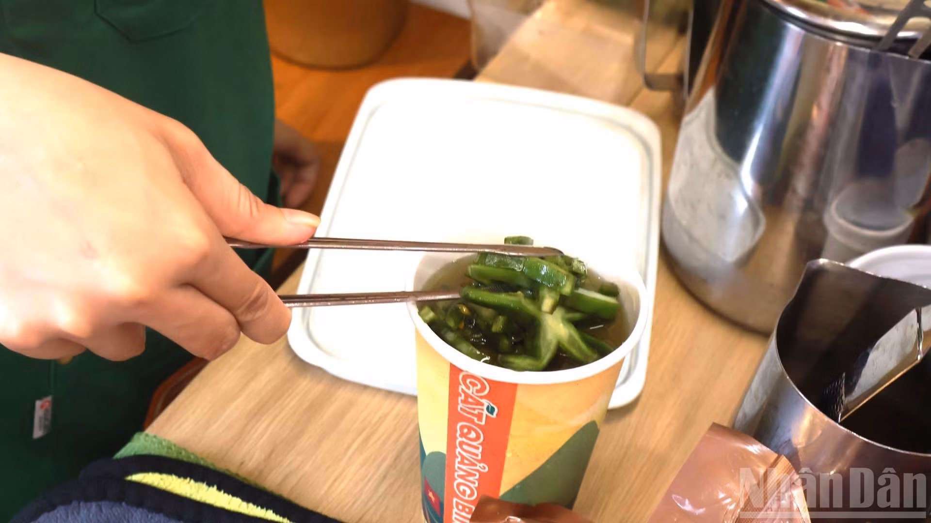 广平的独特饮品—仙人掌茶。