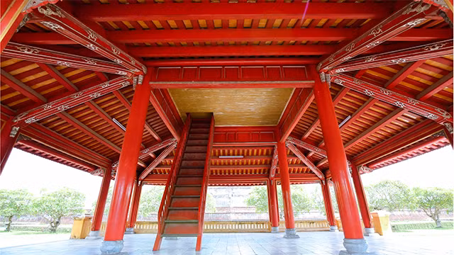 近距离领略面值5万越盾钞票上的建筑（组图） ảnh 2