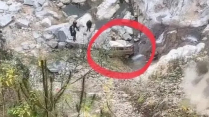 事故发生现场。图片来源:环球网