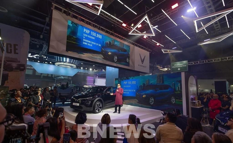 越南VinFast正式宣布电动车VF6在印尼市场开售。（图片来源：越通社）
