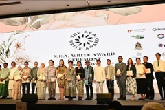 颁奖典礼场景。（图片来源：越通社）