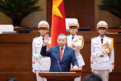 越南共产党中央委员会总书记、越南社会主义共和国主席苏林。