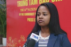 古巴《格拉玛报》（Granma）特派记者、古巴共产党机关报记者Wennys Díaz Ballaga。（图片来源：越通社）