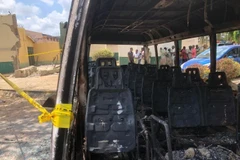 尼日利亚阿布贾一处监狱遭袭事件现场。（图片来源：新华社）