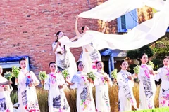 林同省举办多场时尚与音乐表演，吸引了众多观众。