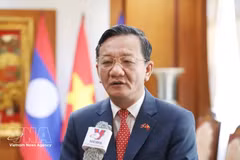 越南驻老挝大使阮明心。（图片来源：越通社）