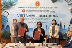 欧洲越南文化与旅游协会与保加利亚休闲度假旅游协会签署谅解备忘录。