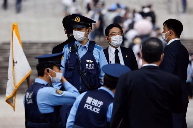 已故日本前首相安倍晋三葬礼在东京增上寺举行（组图） ảnh 2