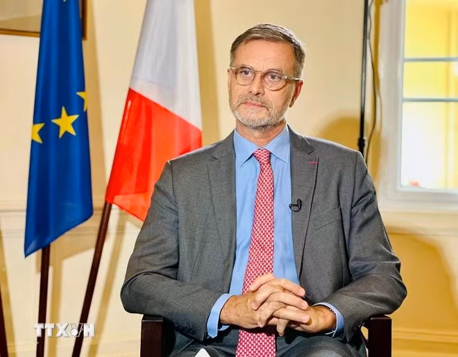 法国驻越南大使奥利维耶·布罗谢。