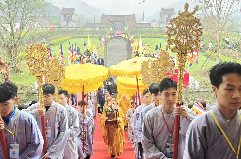 2026年安子春季庙会开庙仪式场景。