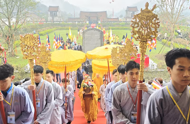 2026年安子春季庙会开庙仪式场景。