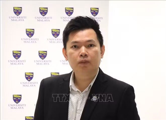 马来西亚马来亚大学安全与对外事务分析人士柯林斯·张优杰。