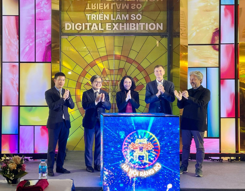 '河内之光——光影与遗产'数字展览空间正式开放。