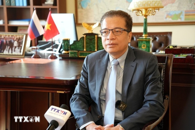 越南驻俄罗斯大使邓明魁。（图片来源：越通社）