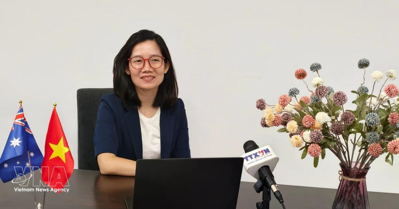越南驻澳大利亚商务处首席代表陈氏清美。