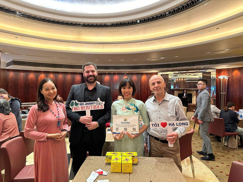 越澳企业对接活动。（图片来源：越通社）