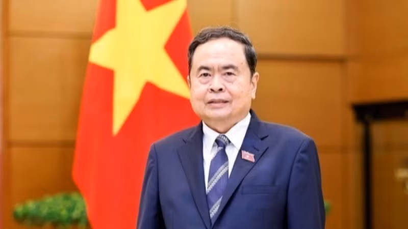 越南国会主席陈青敏。（图片来源：越通社）