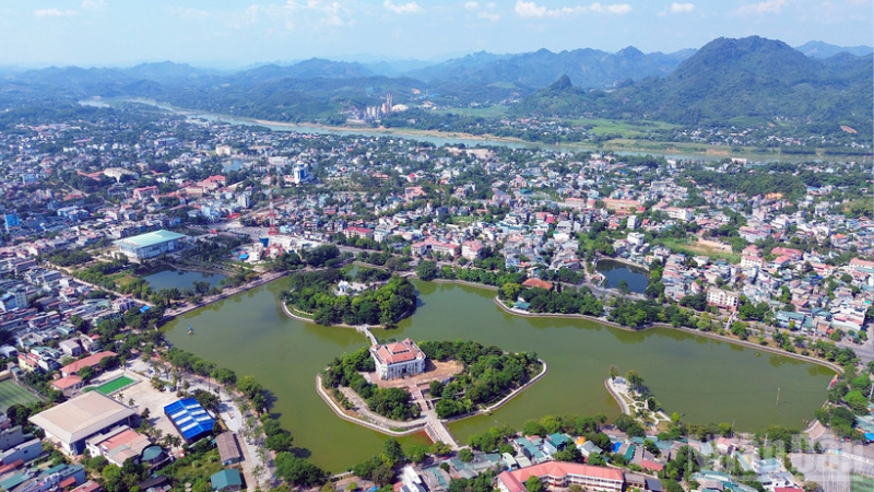 宣光省明春坊一角。