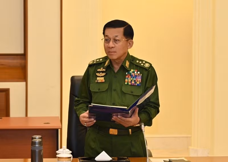 敏昂莱先生当选缅甸新任总统。（图片来源：越通社）