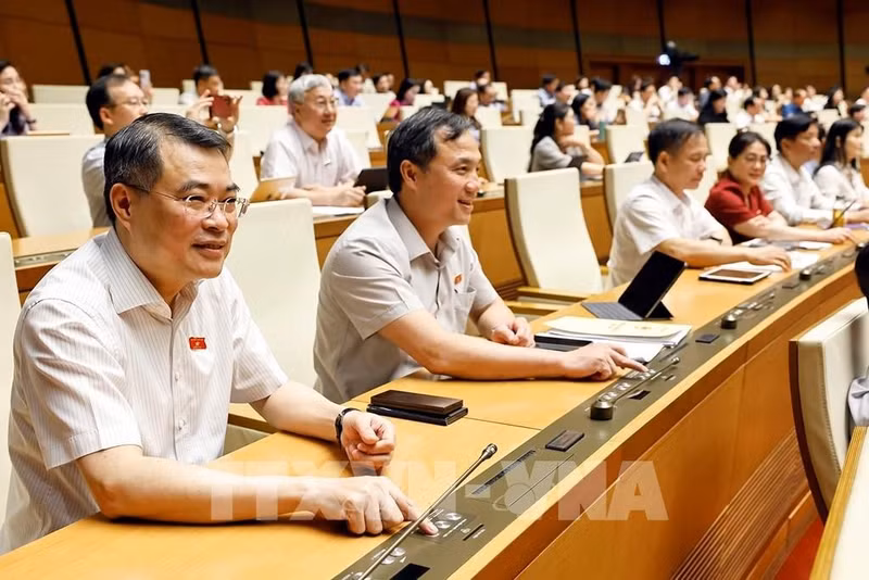 越南国会以461票赞成（占国会代表总数的96.44%）通过了关于2025年省级行政区划调整的决议。