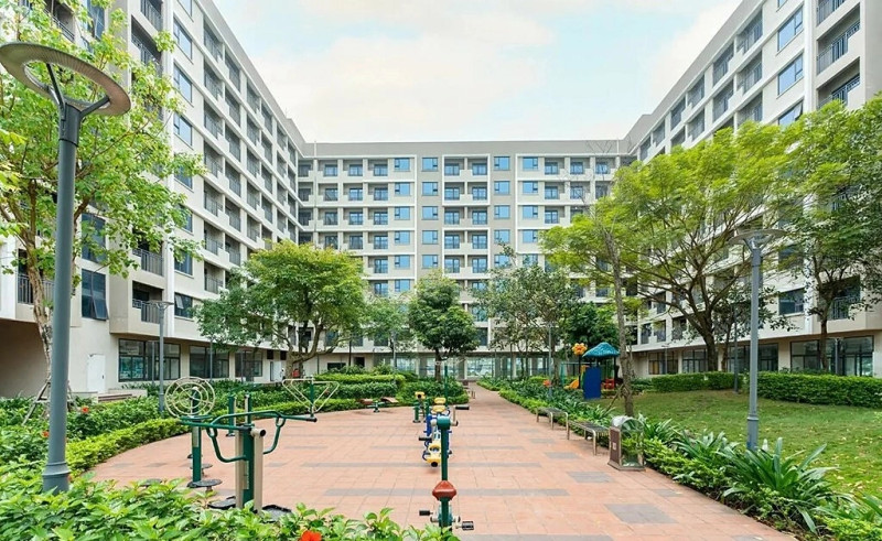 附图：北宁省安丰保障性住房区。