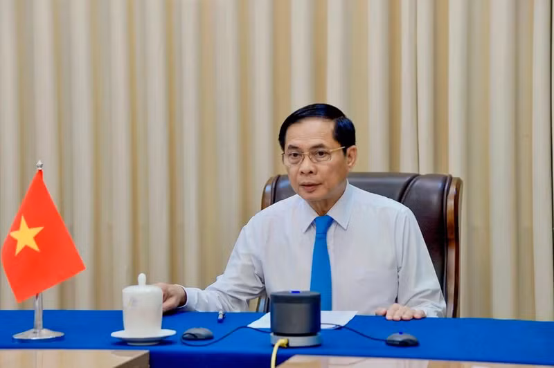 越南政府副总理兼外交部长裴青山。