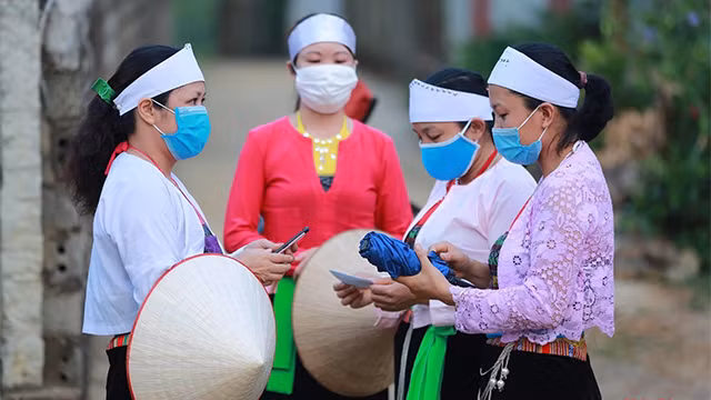 热闹非凡越南换届选举日（组图） ảnh 12