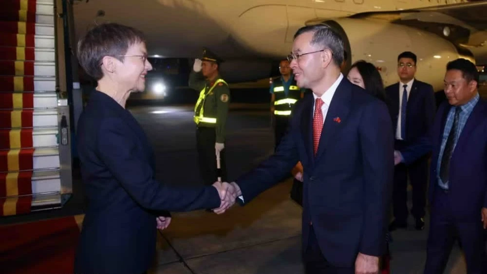 列支敦士登公国首相布丽吉特·哈斯开始对越南进行正式访问【组图】