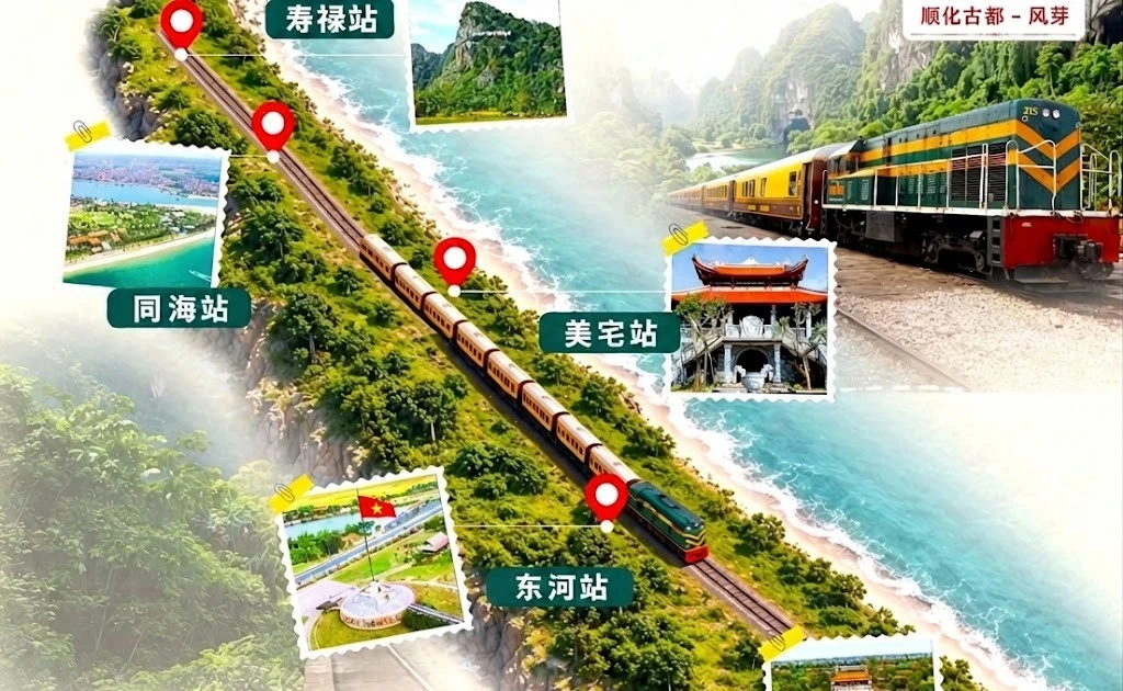 体验“顺化古都—风芽：世界遗产之旅”列车【组图】
