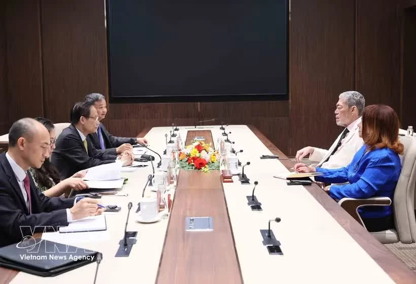 越南与多米尼加推动有效落实两党合作协议